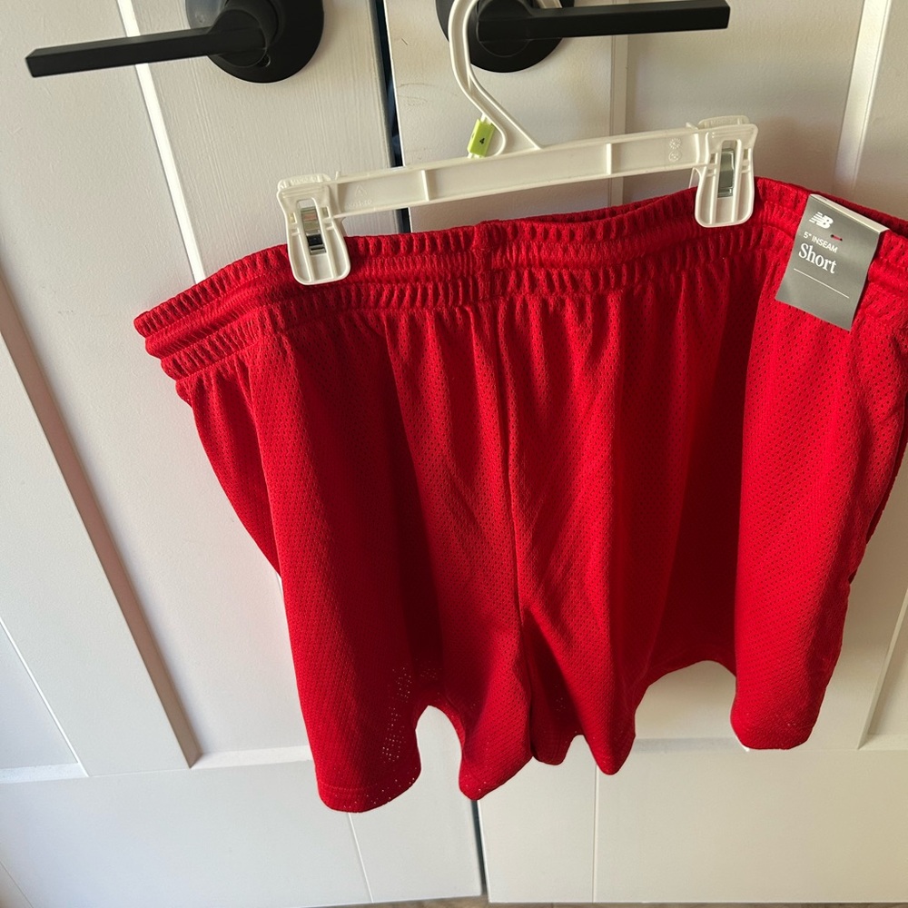New Balance Scarlet Mesh Shorts Men’s 2X
